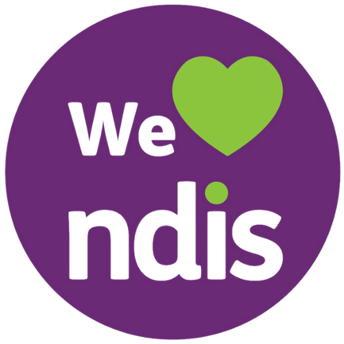We heart the NDIS logo